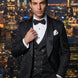Onyx Opus - Black Jacquard 3-Piece Tuxedo