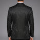 Onyx Opus - Black Jacquard 3-Piece Tuxedo