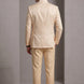 Amber Mirage - Champagne Paisley Jacquard 3-Piece Tuxedo