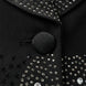 Obsidian Stardust - Black Crystal Embellished 3-Piece Tuxedo - Nevo Suits