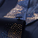 Stellar Nebula - Navy & Gold Crystal Shawl 3-Piece Tuxedo