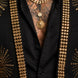 Aten Pharaoh - Black & Gold Sunburst Crystal Dinner Jacket