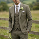 Olive Green Notched Lapel 3-Piece Suit by Nevo Suit - image 08