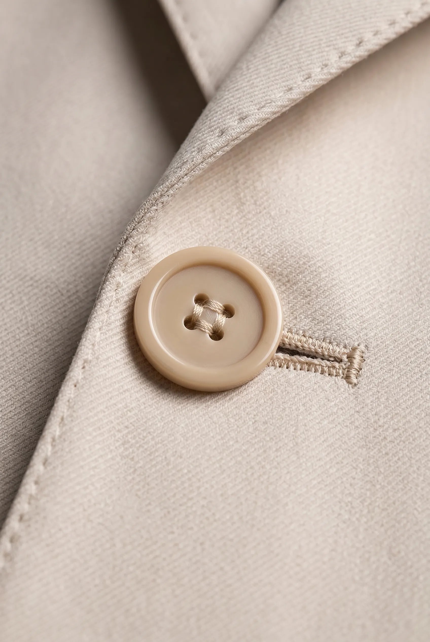 Sandstone Keystone - Ivory Beige Textured 3-Piece Suit