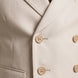 Sandstone Keystone - Ivory Beige Textured 3-Piece Suit