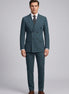Aegean Crownline - Dark Teal Double-Breasted 2-Piece Suit - product image 1 | Nevo Suit
