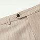 Saharan Pinstripe - Khaki Herringbone 3-Piece Suit Set