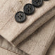 Saharan Pinstripe - Khaki Herringbone 3-Piece Suit Set