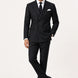 Caviar Crownline - Black Double-Breasted 2-Piece Suit