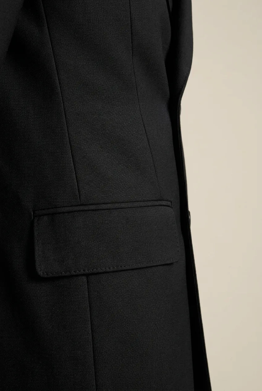 Caviar Crownline - Black Double-Breasted 2-Piece Suit