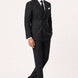 Caviar Crownline - Black Double-Breasted 2-Piece Suit