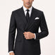 Caviar Crownline - Black Double-Breasted 2-Piece Suit