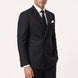 Caviar Crownline - Black Double-Breasted 2-Piece Suit