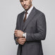 Sienna Citadel - Charcoal Double-Breasted 3-Piece Suit