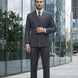 Sienna Citadel - Charcoal Double-Breasted 3-Piece Suit