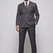 Sienna Citadel - Charcoal Double-Breasted 3-Piece Suit