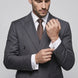 Sienna Citadel - Charcoal Double-Breasted 3-Piece Suit