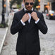Caviar Crownline - Black Double-Breasted 2-Piece Suit