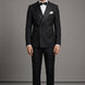 Caviar Crownline - Black Double-Breasted 2-Piece Suit