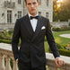 Caviar Crownline - Black Double-Breasted 2-Piece Suit