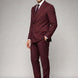 Claret Crownline - Burgundy Double-Breasted 2-Piece Suit