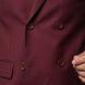 Claret Crownline - Burgundy Double-Breasted 2-Piece Suit