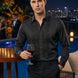 Elegant Sewing Hand Beaded Men's Shirt