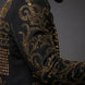 Diadem Pharaoh - Black & Gold Crown Crystal Dinner Jacket