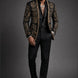 Diadem Pharaoh - Black & Gold Crown Crystal Dinner Jacket