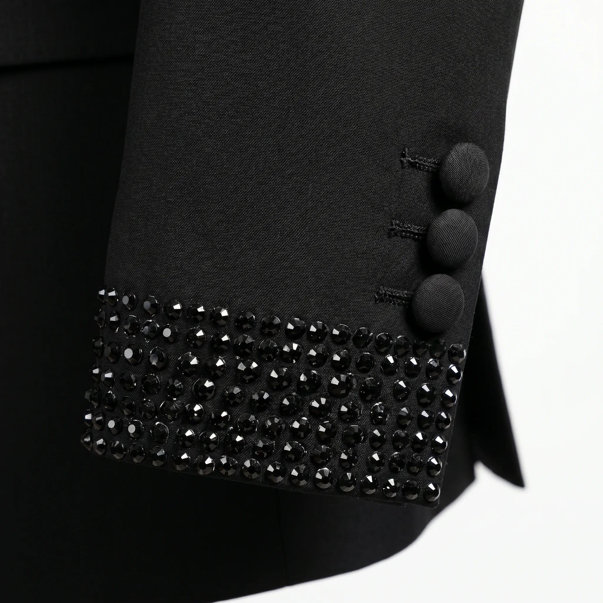 Umbra Paragon - Black Crystal Double-Breasted Tuxedo