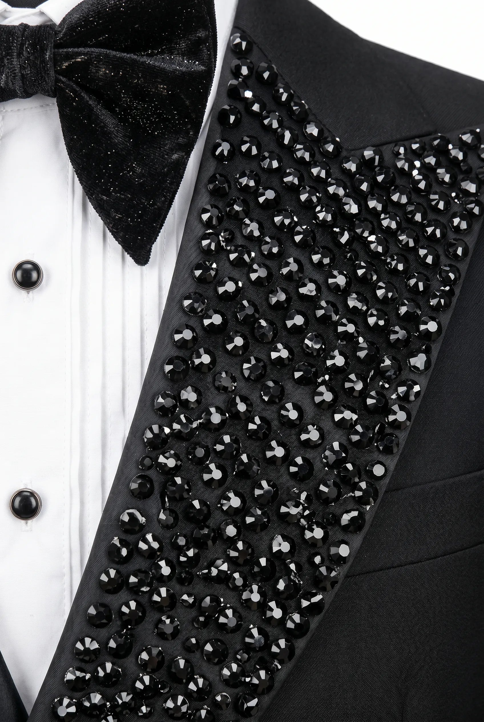 Umbra Paragon - Black Crystal Double-Breasted Tuxedo