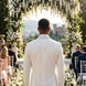 Alabaster Cascade - White Crystal Fringe Tuxedo