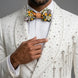 Alabaster Cascade - White Crystal Fringe Tuxedo