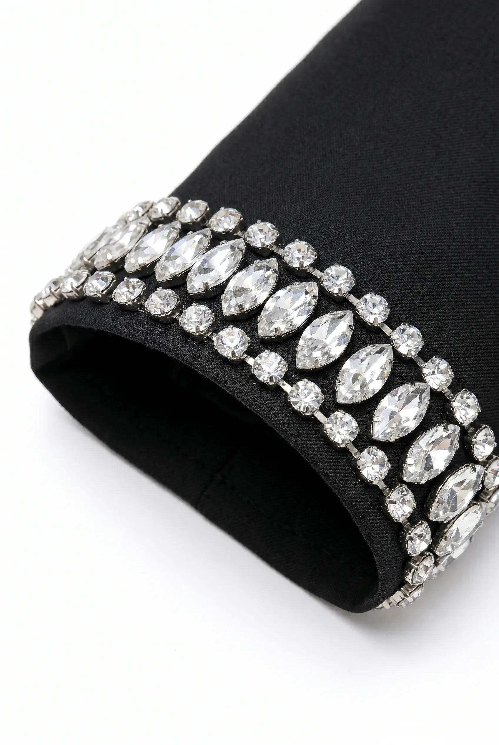 Kryos Vertex - Black Marquise Crystal Tuxedo