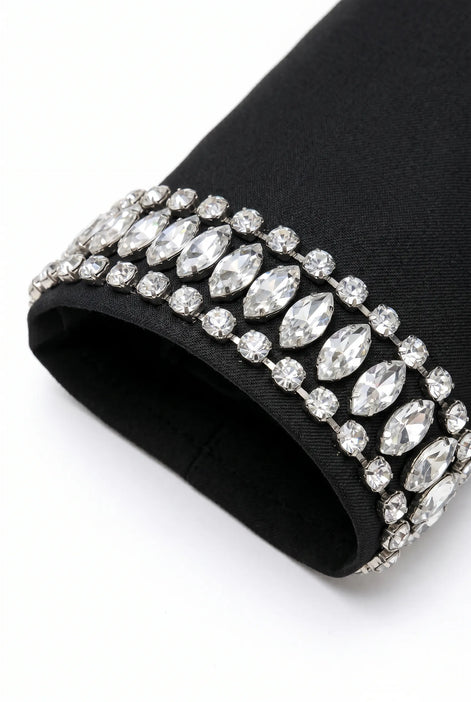 Kryos Vertex - Black Marquise Crystal Tuxedo