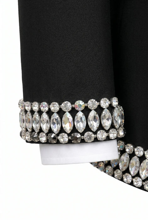 Kryos Vertex - Black Marquise Crystal Tuxedo