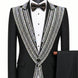 Kryos Vertex - Black Marquise Crystal Tuxedo