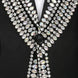 Kryos Vertex - Black Marquise Crystal Tuxedo