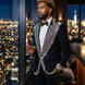 Kryos Vertex - Black Marquise Crystal Tuxedo