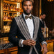 Kryos Vertex - Black Marquise Crystal Tuxedo