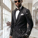 Aether Paradigm - Black Geometric Crystal Tuxedo