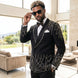 Aether Paradigm - Black Geometric Crystal Tuxedo