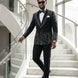 Aether Paradigm - Black Geometric Crystal Tuxedo