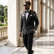 Aether Paradigm - Black Geometric Crystal Tuxedo
