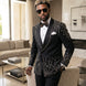 Aether Paradigm - Black Geometric Crystal Tuxedo