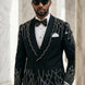 Aether Paradigm - Black Geometric Crystal Tuxedo