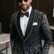 Aether Paradigm - Black Geometric Crystal Tuxedo
