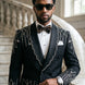 Aether Paradigm - Black Geometric Crystal Tuxedo