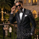 Aether Paradigm - Black Geometric Crystal Tuxedo