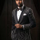 Aether Paradigm - Black Geometric Crystal Tuxedo